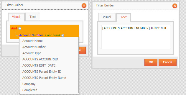 Impactact Tables - Custom tables list view